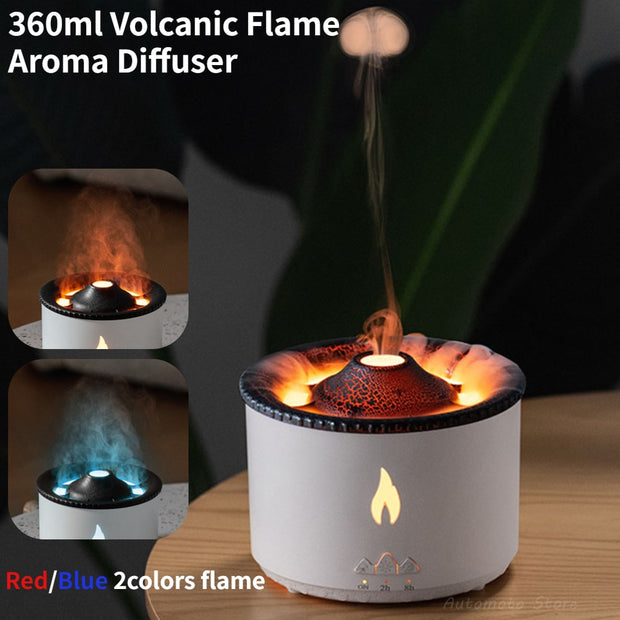 Flame Air Diffuser Lava Volcano